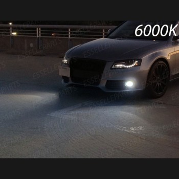 Luci Fendinebbia H11 LED 900 Lumen 6000K bianco AUDI A4 B8