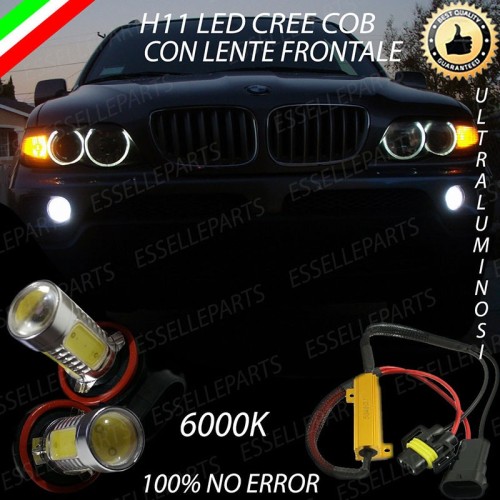 Luci Fendinebbia H11 LED 900 LUMEN BMW X5 E53