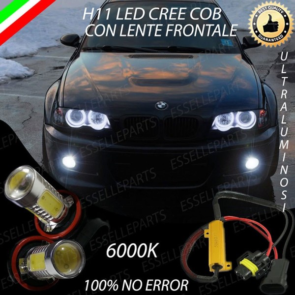 Dal 2001 in poi - Luci Fendinebbia H11 LED 900 LUMEN BMW SERIE 3 E46