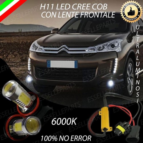 Luci Fendinebbia H11 LED 900 LUMEN CITROEN C4 AIRCROSS
