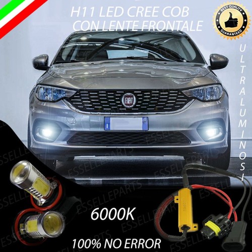 Luci Fendinebbia H11 LED 900 LUMEN FIAT TIPO