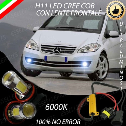 Luci Fendinebbia H11 LED 900 LUMEN MERCEDES CLASSE A W169