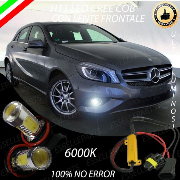 Luci Fendinebbia H11 LED 900 LUMEN MERCEDES CLASSE A W176