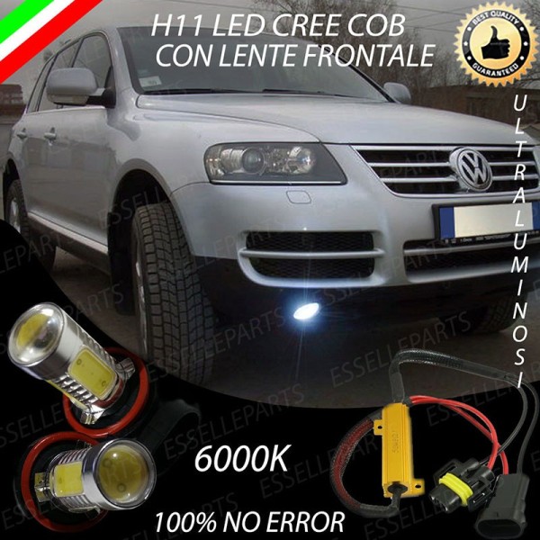 Luci Fendinebbia H11 LED 900 LUMEN VW TOUAREG I