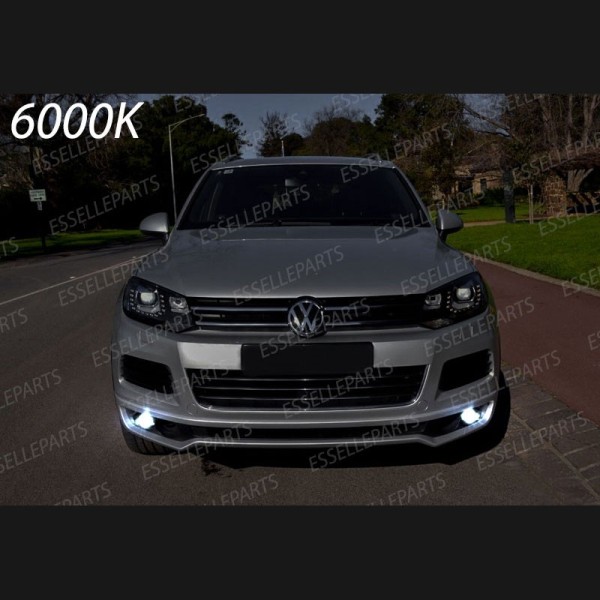 Luci Fendinebbia H11 LED 900 Lumen 6000K bianco VW TOUAREG 7P dal 2014 in poi