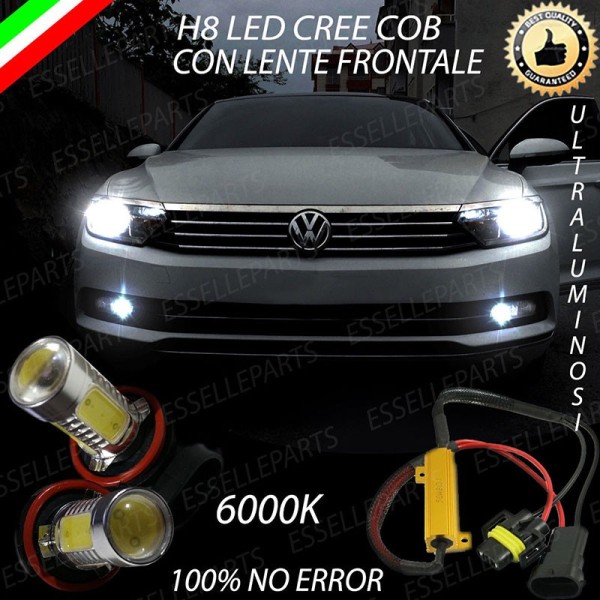 Luci Fendinebbia H8 LED 900 LUMEN VW PASSAT B8