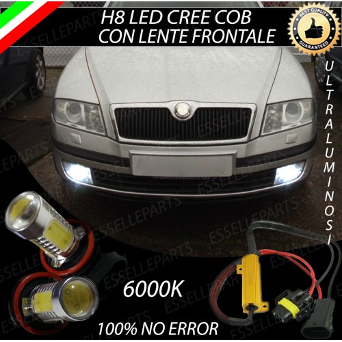 Luci Fendinebbia H8 LED 900 lumen SKODA OCTAVIA II
