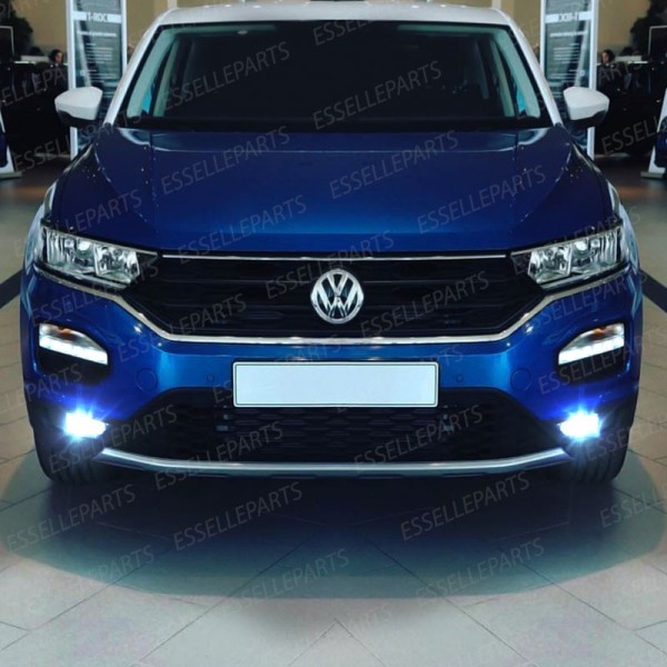 Luci Fendinebbia H8 LED 900 Lumen 6000K bianco VW T-ROC