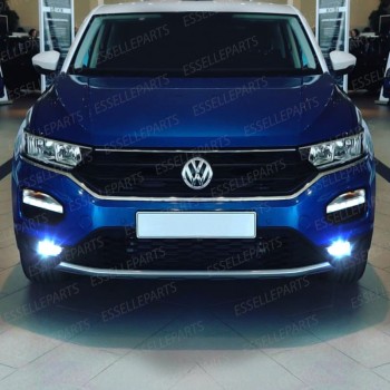 Luci Fendinebbia H8 LED 900 Lumen 6000K bianco VW T-ROC