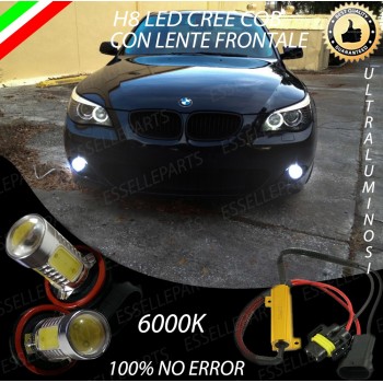 Coppia Lampade Fendinebbia H8 LED 900 LM BMW SERIE 5 E60 E61 - Dal 04-2007 senza allestimento M