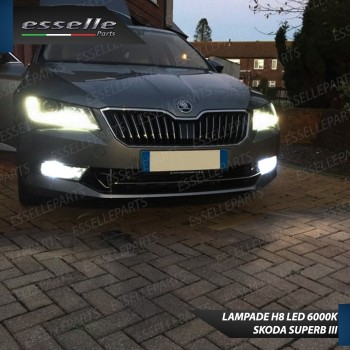 Luci Fendinebbia H8 LED 900 LUMEN SKODA SUPERB III