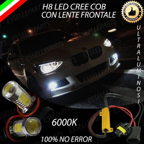 Luci Fendinebbia H8 LED 900 Lumen 6000K bianco BMW SERIE 1 F20 F21