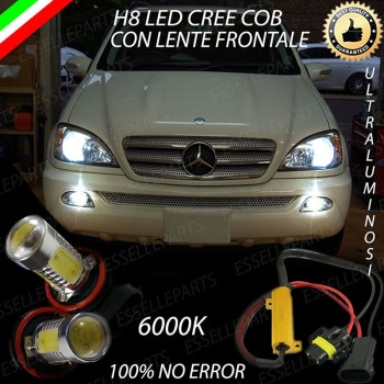 Luci Fendinebbia H8 LED 900 Lumen 6000K bianco MERCEDES ML W163