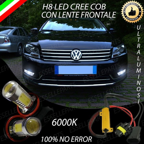 Luci Fendinebbia H8 LED 900 LUMEN VW PASSAT B7