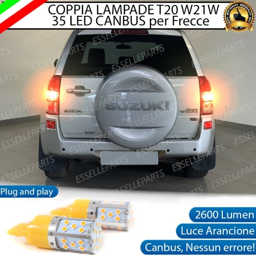 Coppia Frecce Posteriori T20 W21W 35 LED Canbus SUZUKI GRAN VITARA II