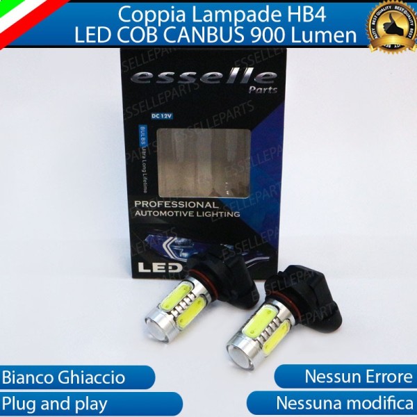 Luci Fendinebbia HB4 LED COB 900 LUMEN Kia Rio 3