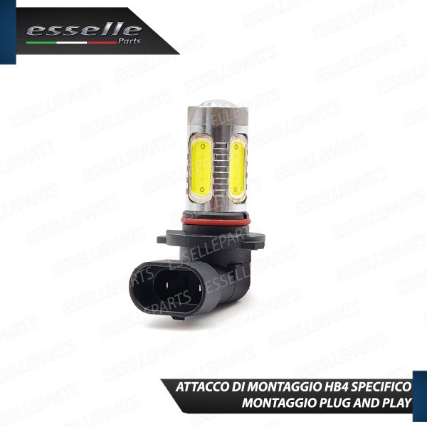 Luci Fendinebbia HB4 LED COB 900 LUMEN Mitsubishi Pajero III