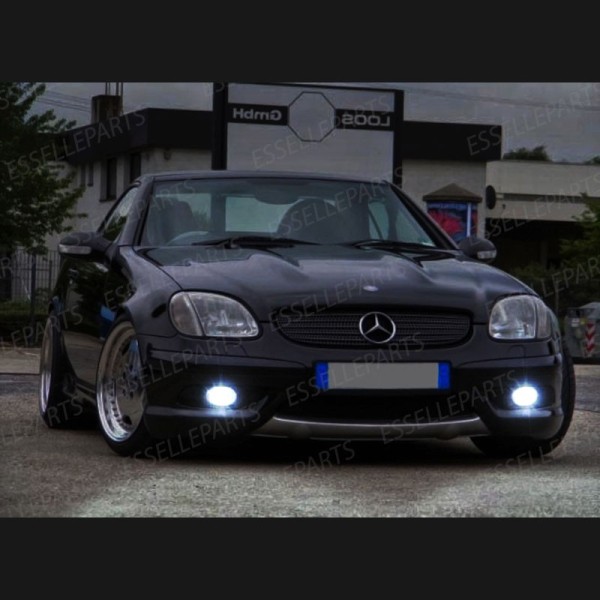 Luci Fendinebbia HB4 LED 900 Lumen 6000K bianco Mercedes SLK R170 dal 2001