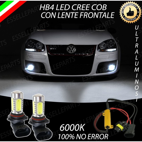 Kit Full LED HB4 Fendinebbia 900 Lumen 6000K VW GOLF 5 con fendinebbia a parabola