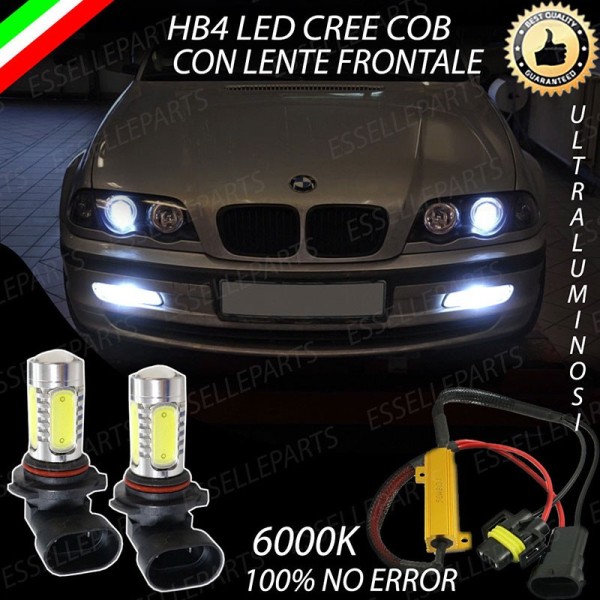 Fino al 2001 - Luci Fendinebbia HB4 LED 900 LUMEN BMW SERIE 3 E46