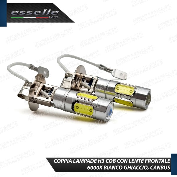 Luci Fendinebbia H3 LED 900 Lumen 6000K bianco ALFA ROMEO GIULIETTA