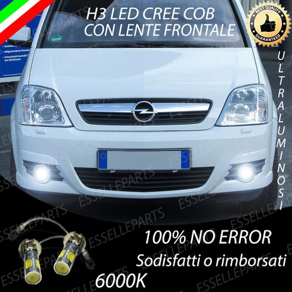 Luci Fendinebbia H3 LED 900 LUMEN OPEL MERIVA A