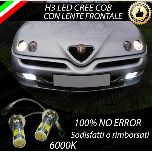 Luci Fendinebbia H3 LED COB 900 LUMEN Alfa Romeo GTV