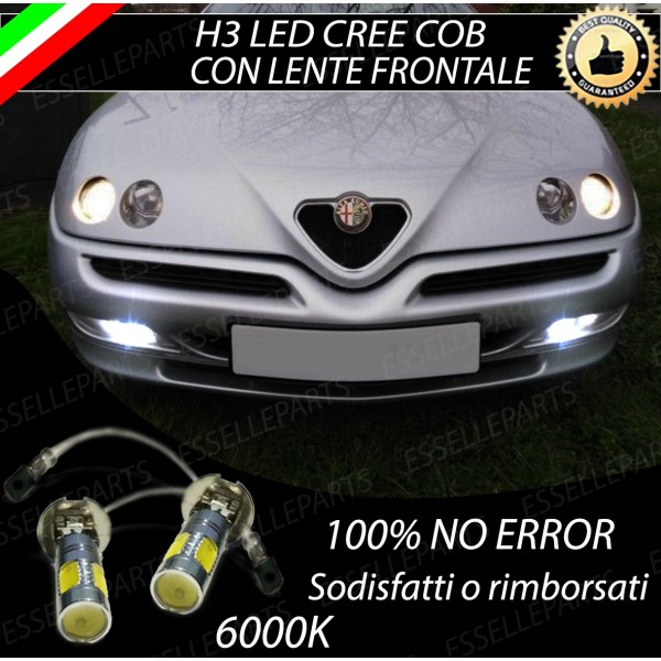 Luci Fendinebbia H3 LED COB 900 LUMEN Alfa Romeo GTV