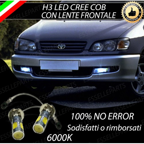 Luci Fendinebbia H3 LED COB 900 LUMEN Toyota Picnic