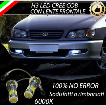 Luci Fendinebbia H3 LED COB 900 LUMEN Toyota Picnic