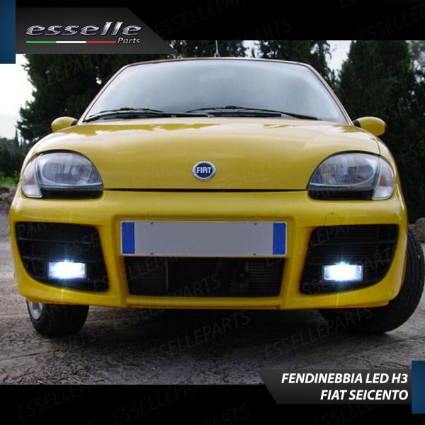 Luci Fendinebbia H3 LED COB 900 LUMEN FIAT SEICENTO