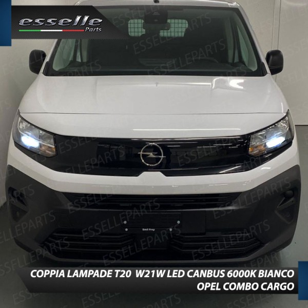 Luci diurne 15 LED T20 per OPEL COMBO CARGO