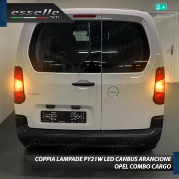 Coppia Lampade PY21W BAU15S 24 LED CANBUS 3.0 PER FRECCE DIREZIONALI OPEL COMBO CARGO Coppia Lampade PY21W BAU15S 24 LED CANBUS 3.0 PER FRECCE DIREZIONALI OPEL COMBO CARGO