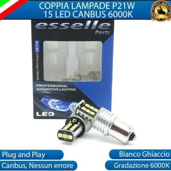 Coppia Lampade LED Retromarcia Da 15 LED Canbus 6000K Audi A8 D2 Dal 1999