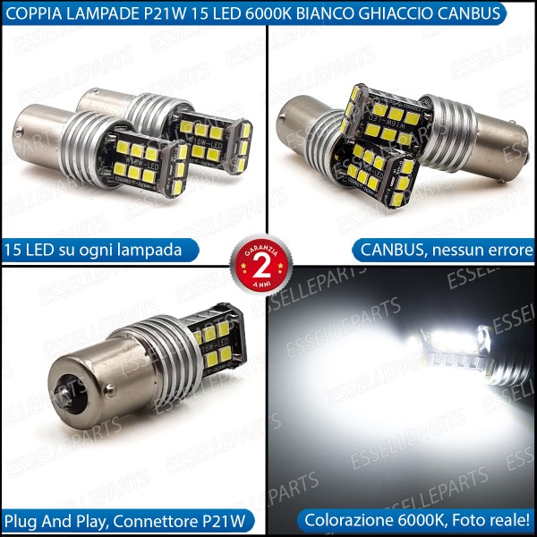 Luci Retromarcia 15 LED CANBUS 6000K Jeep Wrangler II (TJ)