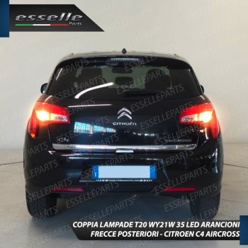 Coppia Lampade T20 WY21W 35 LED CANBUS PER FRECCE DIREZIONALI POSTERIORI PER Citroen C4 Aircross Coppia Lampade T20 WY21W 35 LED CANBUS PER FRECCE DIREZIONALI POSTERIORI PER Citroen C4 Aircross