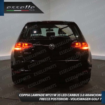 Coppia Lampade T20 WY21W 35 LED CANBUS PER FRECCE DIREZIONALI POSTERIORI PER Volkswagen Golf 7 Coppia Lampade T20 WY21W 35 LED CANBUS PER FRECCE DIREZIONALI POSTERIORI PER Volkswagen Golf 7