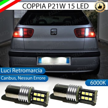 Luci Retromarcia 15 LED CANBUS 6000K Seat Ibiza (6K2)