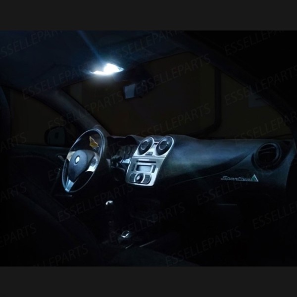 Led interni Completo + led alette parasole + led Targa ALFA ROMEO MITO