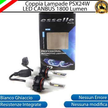 Coppia lampade Lampade PSX24W 1800 LUMEN canbus 3.0 6000K bianco ghiaccio