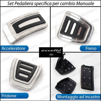 Set copripedali VW T-CROSS Set copripedali VW T-CROSS