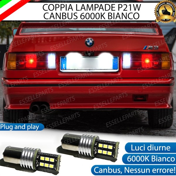 Luci Retromarcia 15 LED CANBUS 6000K BMW SERIE 3 E30