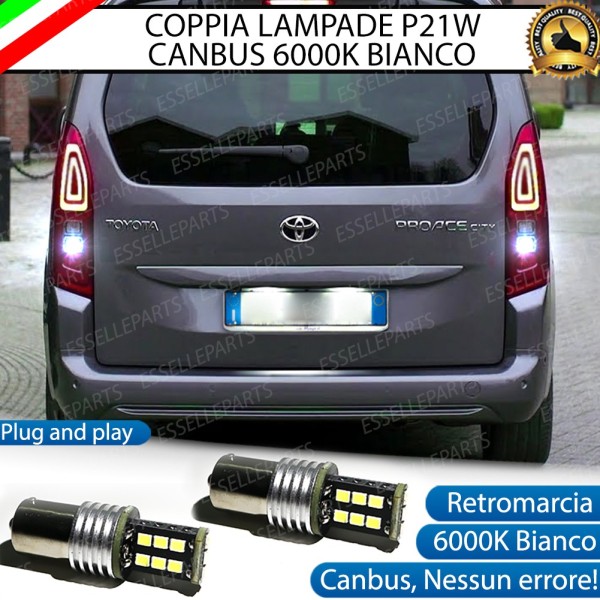 Luci Retromarcia 15 LED CANBUS 6000K TOYOTA PROACE CITY