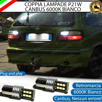 Luci Retromarcia 15 LED CANBUS 6000K Nissan Almera I