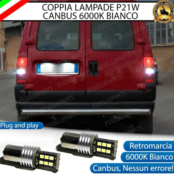 Luci Retromarcia 15 LED CANBUS 6000K Peugeot Expert