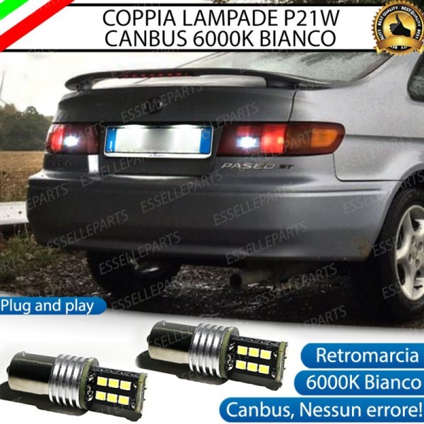 Luci Retromarcia 15 LED CANBUS 6000K Toyota Paseo