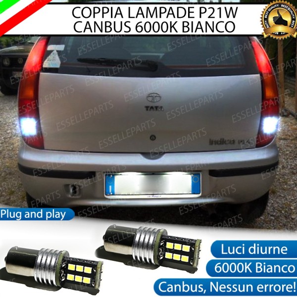 Luci Retromarcia 15 LED CANBUS 6000K TATA INDICA