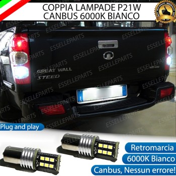 Luci Retromarcia 15 LED CANBUS 6000K GREAT WALL STEED