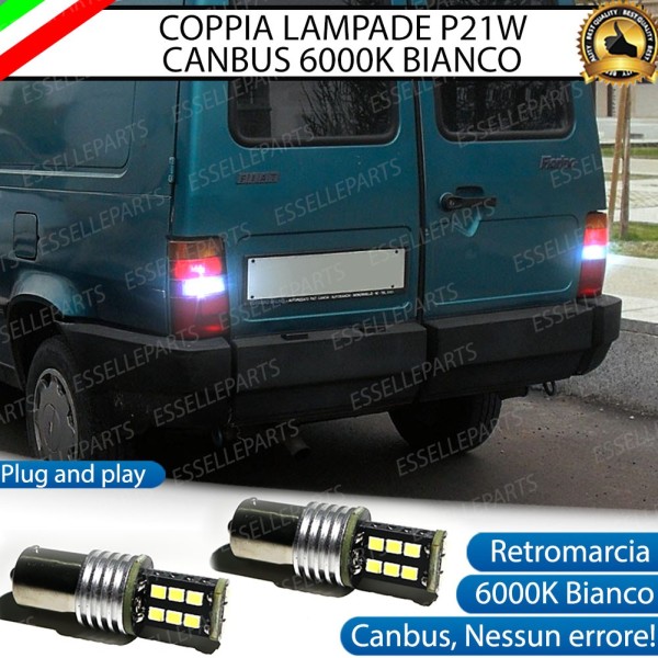Luci Retromarcia 15 LED CANBUS 6000K Fiat Fiorino I