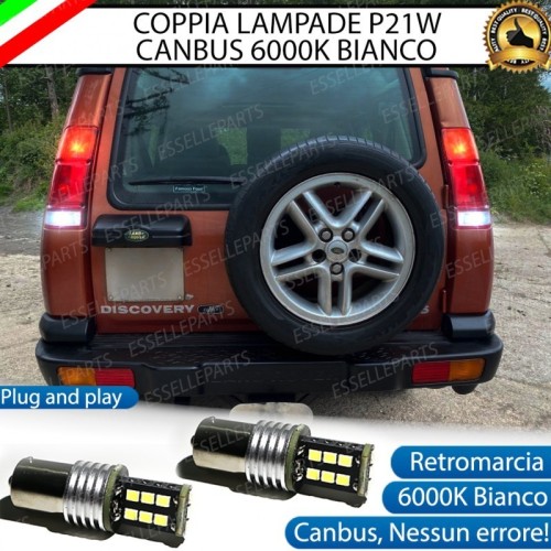 Coppia Lampade 15 LED Retromarcia 6000K Land Rover Discovery MK2